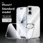Crystal Clear AR-Enhanced PC Case with Metal Camera Protection for iPhone