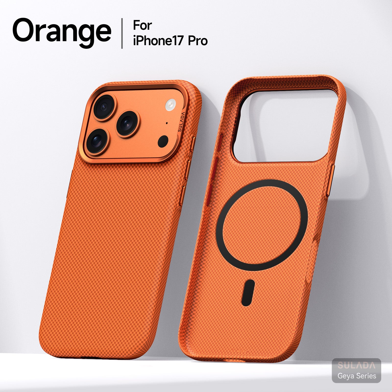 Protective iPhone Case with Metal Camera Frame &amp; Independent Buttons