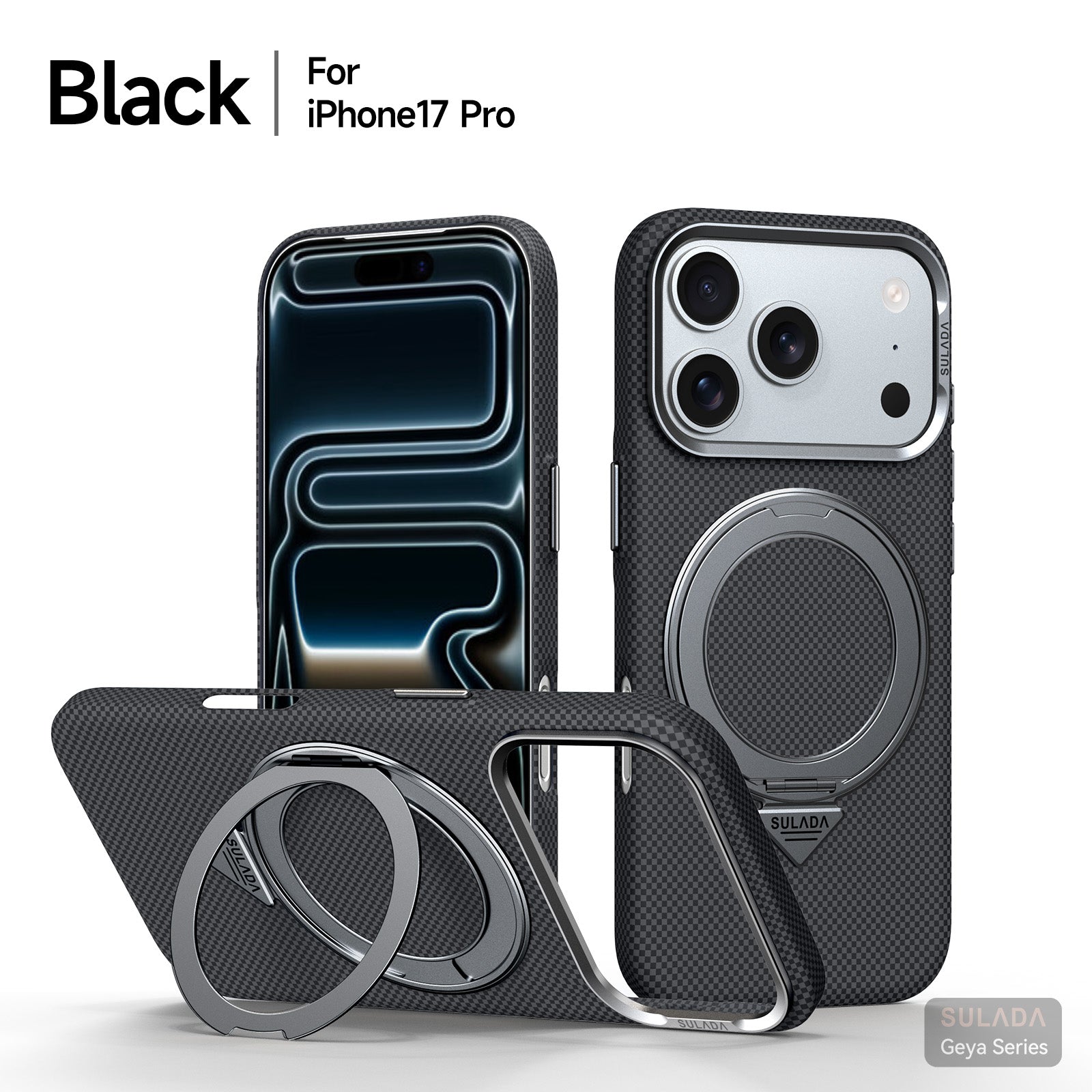 Protective iPhone Case with Metal Camera Frame &amp; Independent Buttons