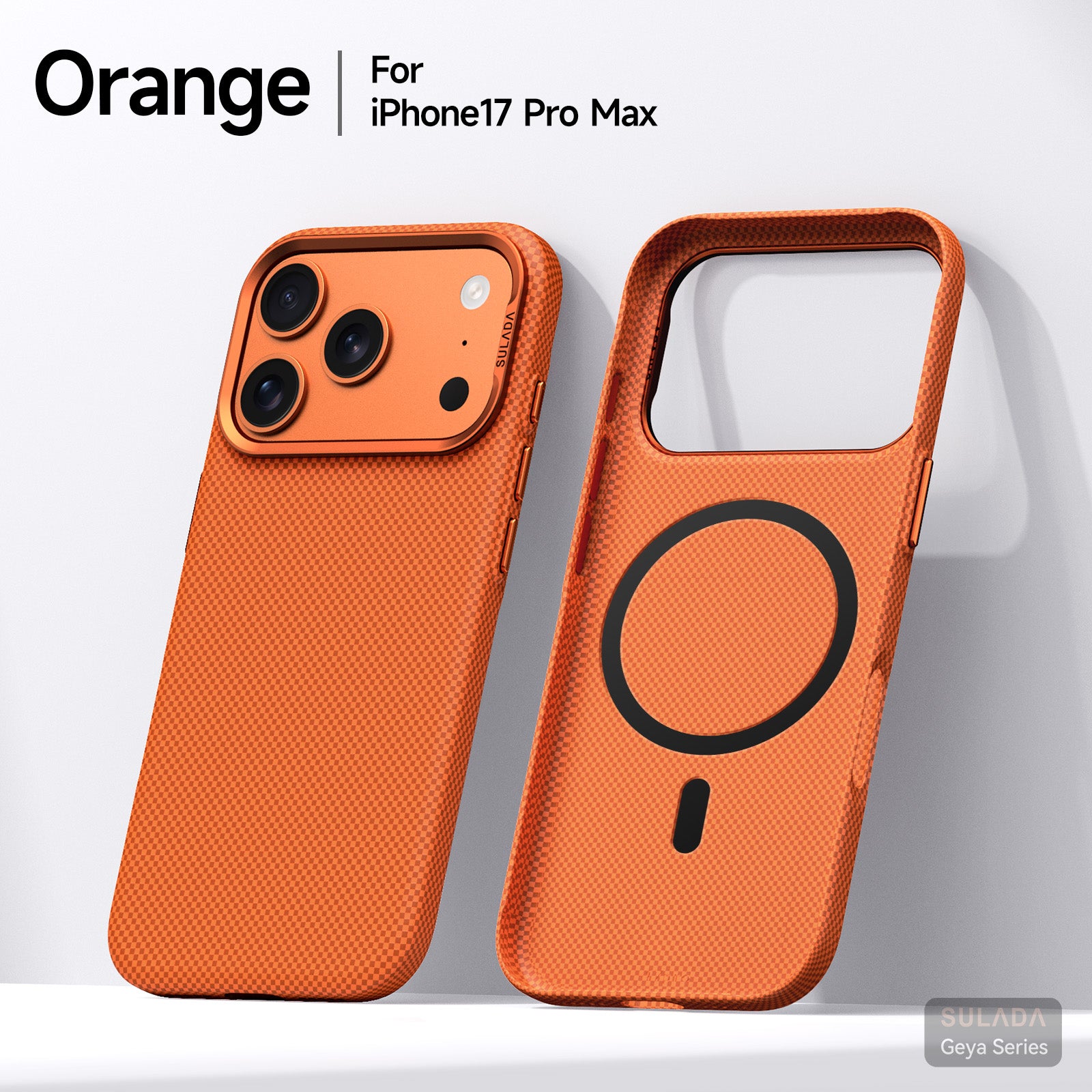 Protective iPhone Case with Metal Camera Frame &amp; Independent Buttons