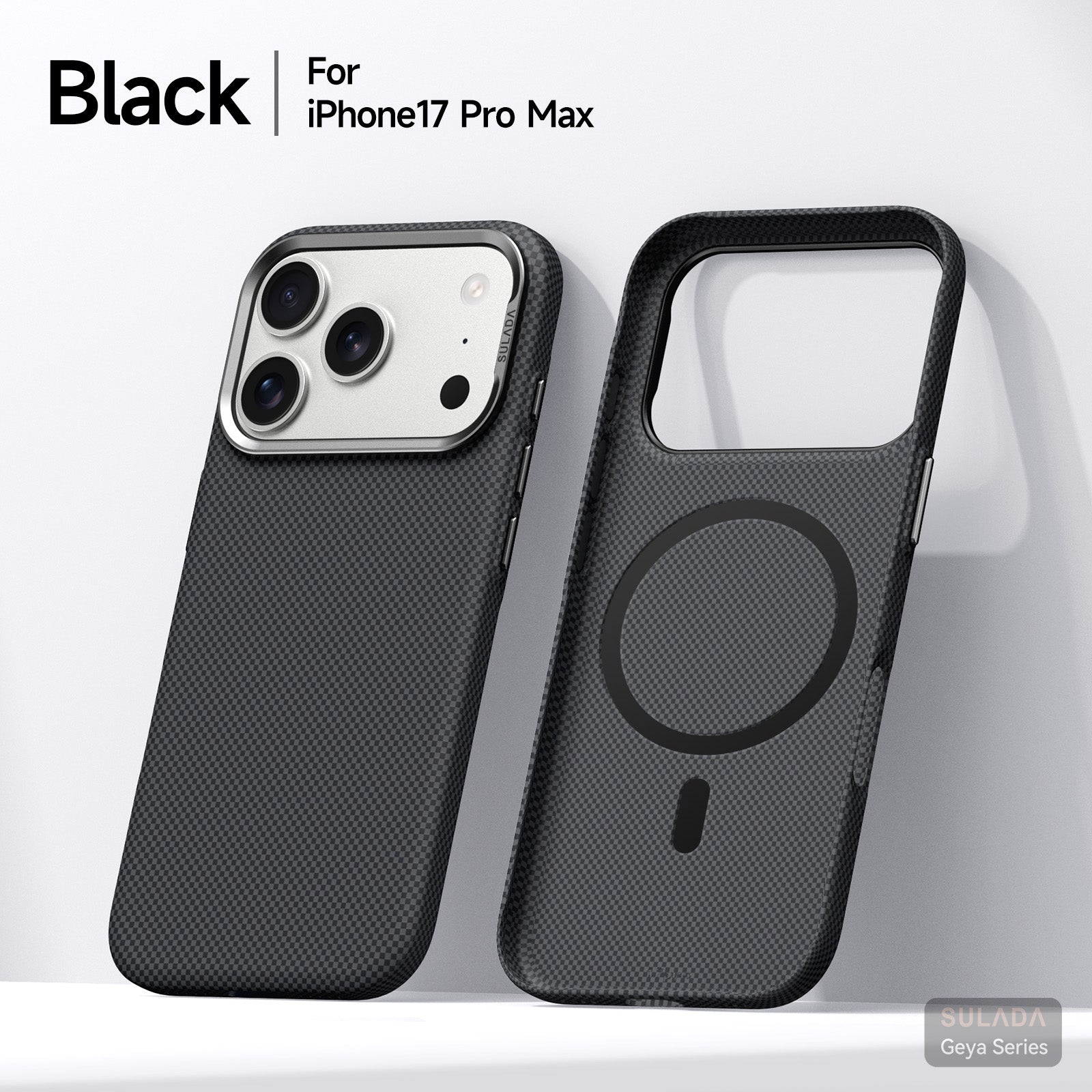Protective iPhone Case with Metal Camera Frame &amp; Independent Buttons