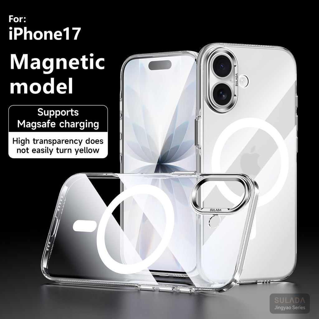 Crystal Clear AR-Enhanced PC Case with Metal Camera Protection for iPhone