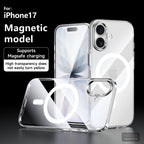 Crystal Clear AR-Enhanced PC Case with Metal Camera Protection for iPhone