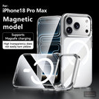 Crystal Clear AR-Enhanced PC Case with Metal Camera Protection for iPhone