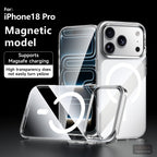 Crystal Clear AR-Enhanced PC Case with Metal Camera Protection for iPhone