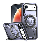 Rugged Ring Stand Protective Case for iPhone 17 / iPhone Air / 16 / 15 Pro Series