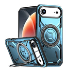 Rugged Ring Stand Protective Case for iPhone 17 / iPhone Air / 16 / 15 Pro Series