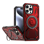 Rugged Ring Stand Protective Case for iPhone 17 / iPhone Air / 16 / 15 Pro Series