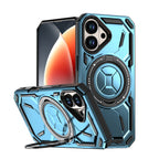 Rugged Ring Stand Protective Case for iPhone 17 / iPhone Air / 16 / 15 Pro Series